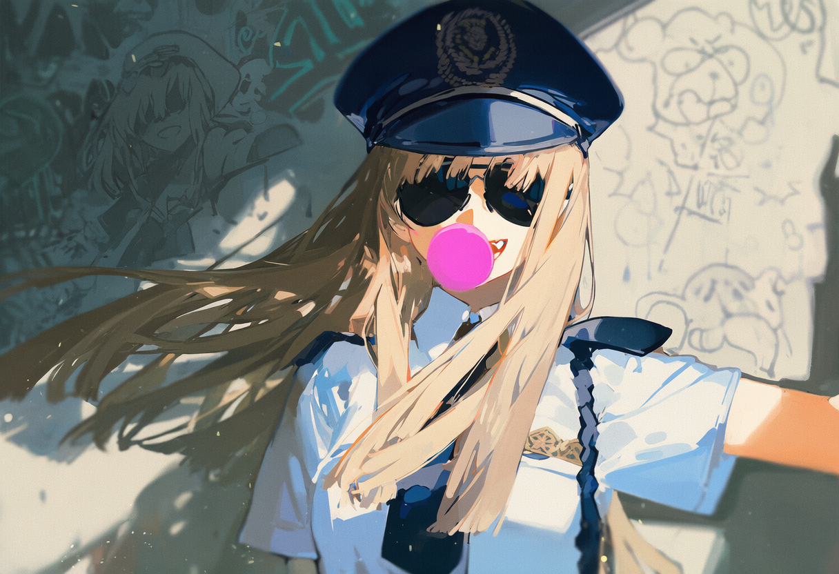 不良婦警さん | の人気AIイラスト・グラビア