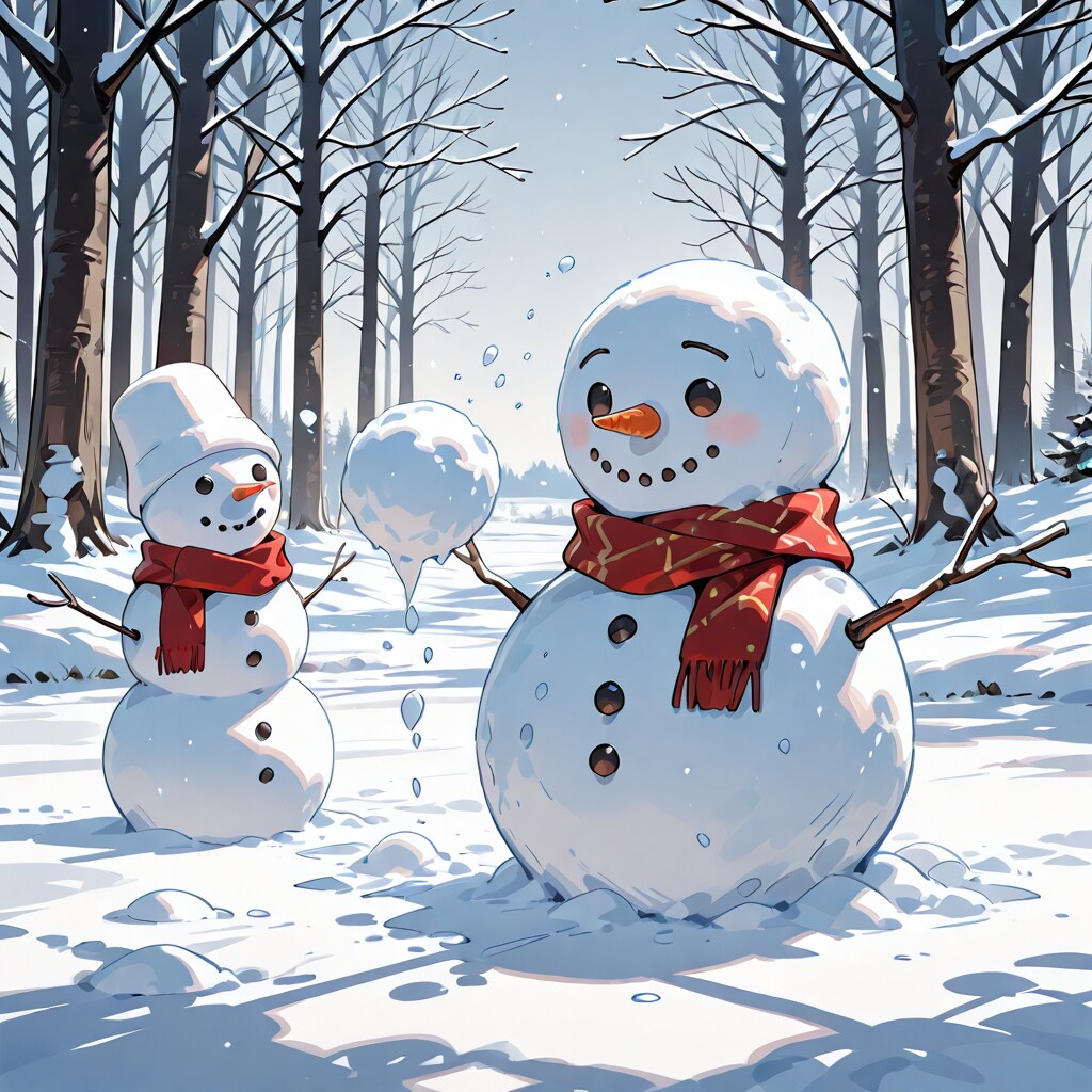 スノ―マンの季節 | の人気AIイラスト・グラビア
