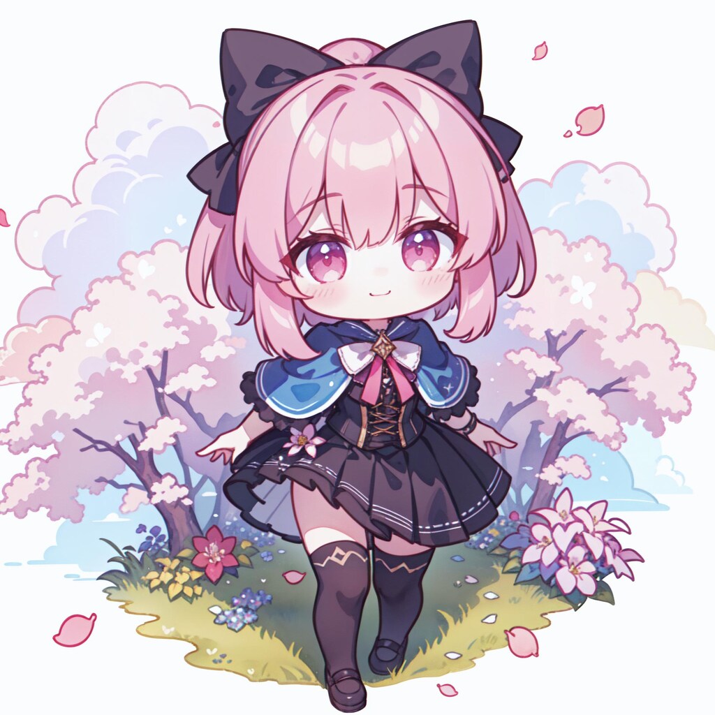 3頭身ぴんくちゃんはかわいい