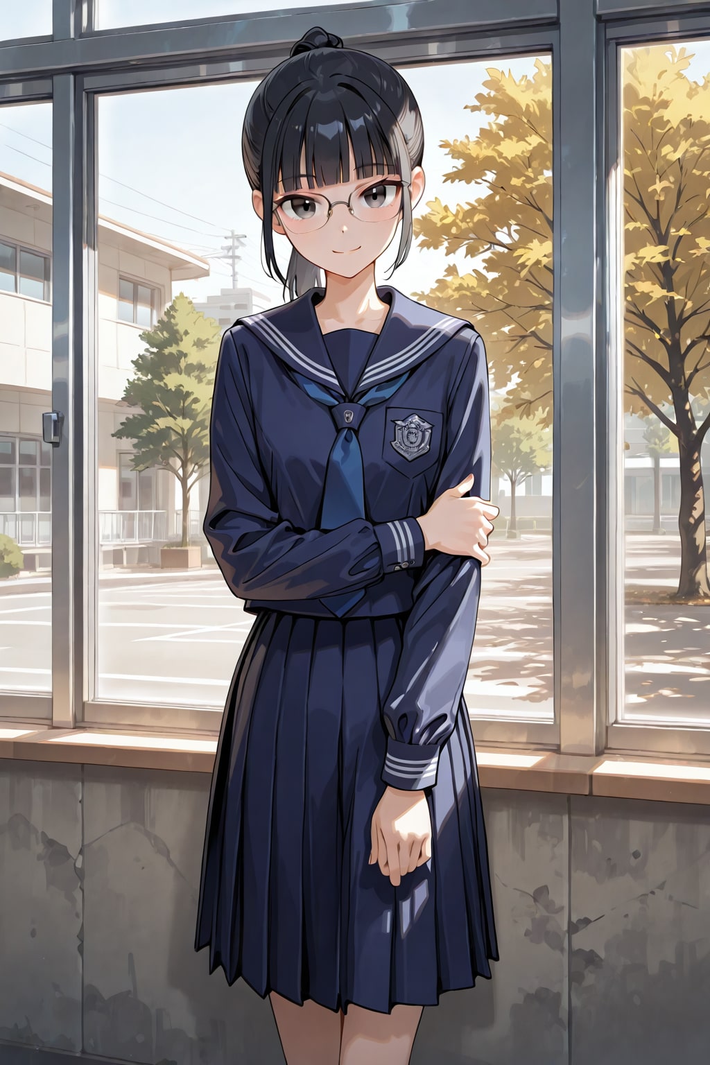 眼鏡×公立ダサ制服女子１２