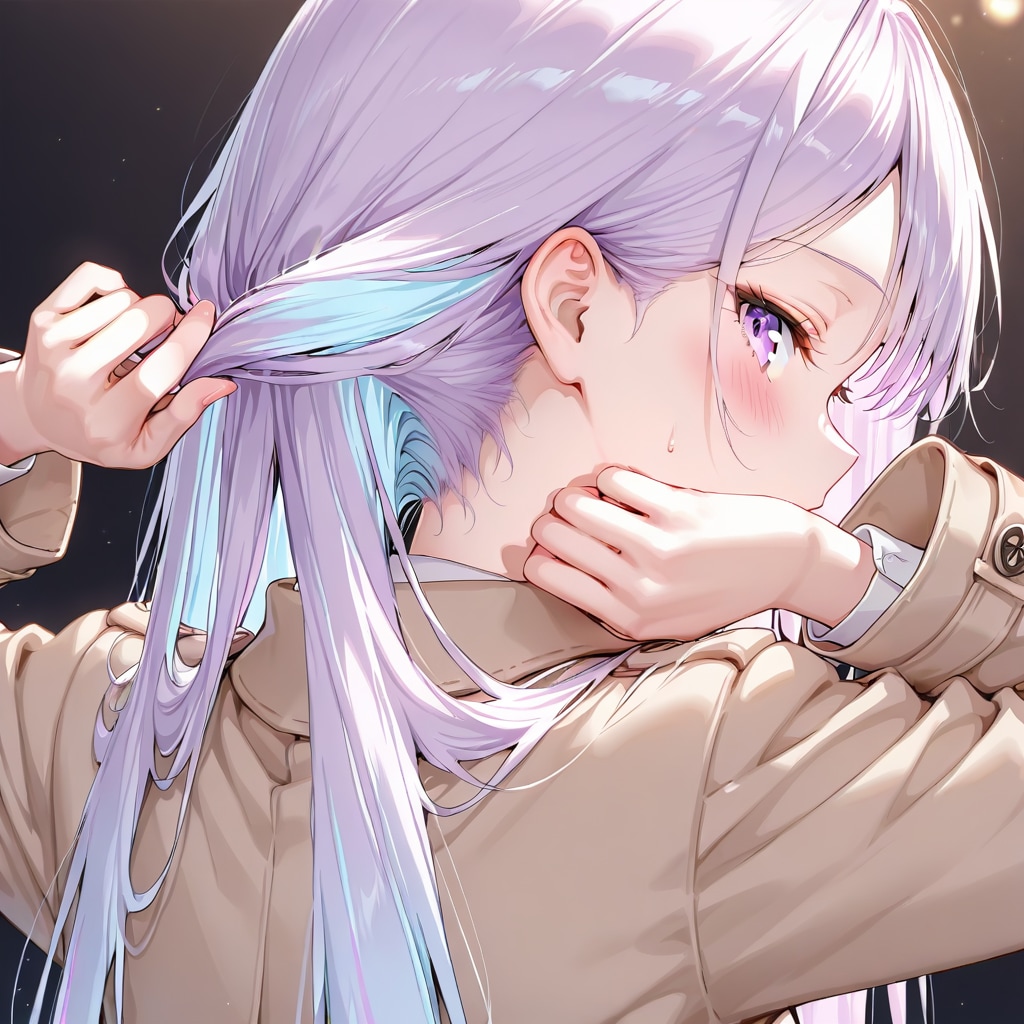 ねむちゃん047～髪結いのうなじ～