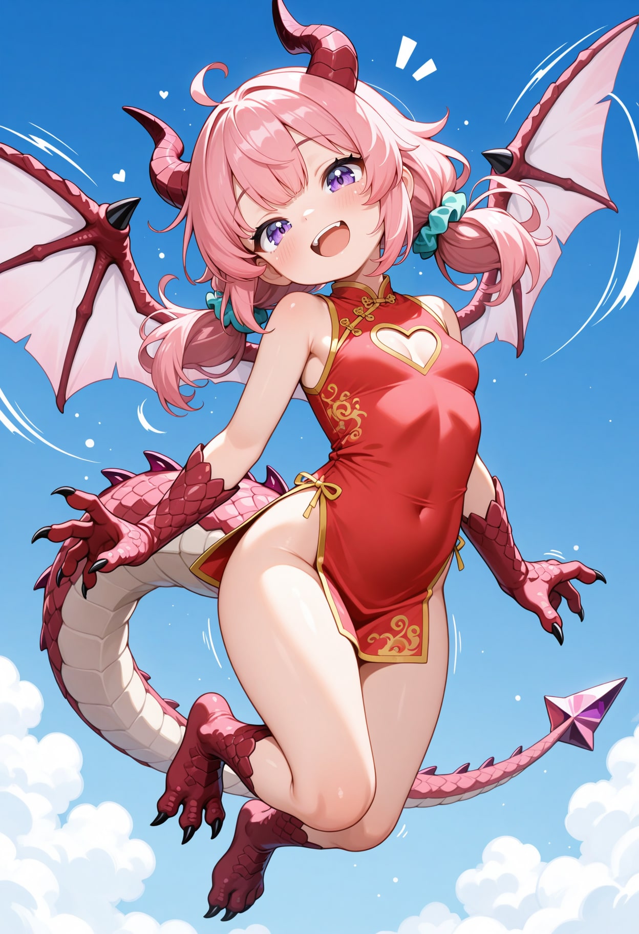 ドラゴンおさげちゃん