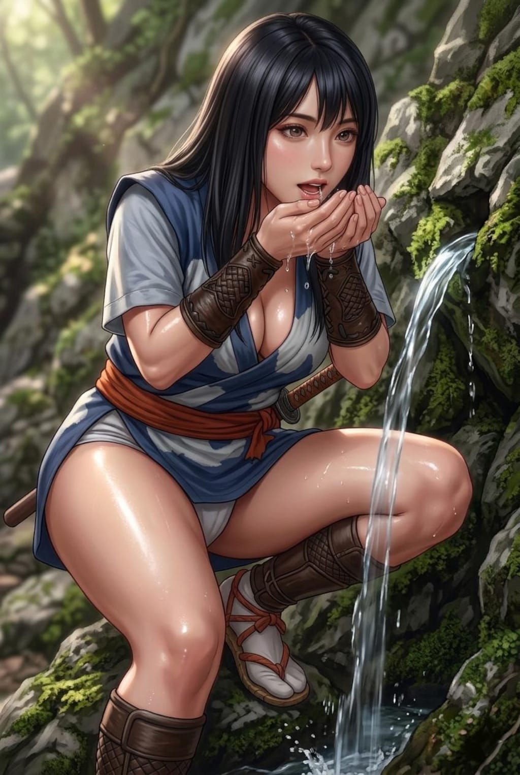 水飲み沙織さん