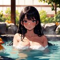 夏でもお風呂に入るのは健康にいいんだよー？ 2枚目
