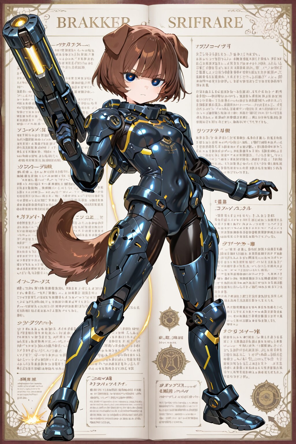 犬娘(ケモパワードスーツ)