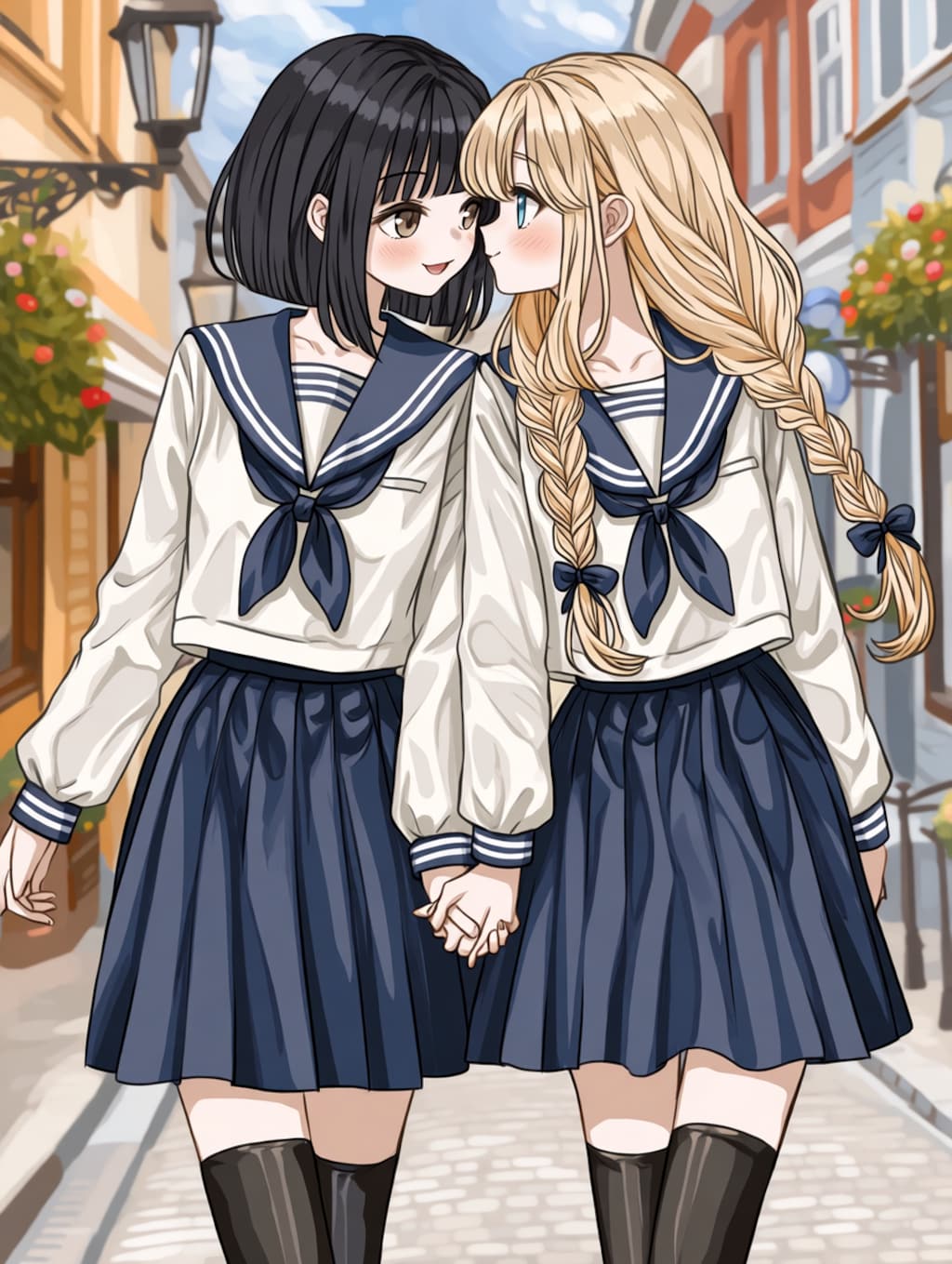 キスしたい二人のJK31