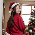 サンタコスの女の子 3 6枚目
