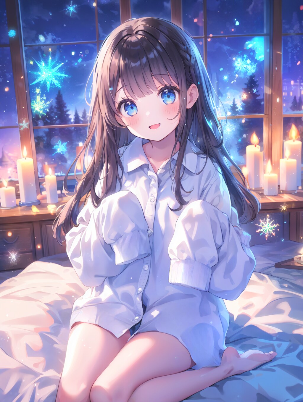 ぶかぶかYシャツ
