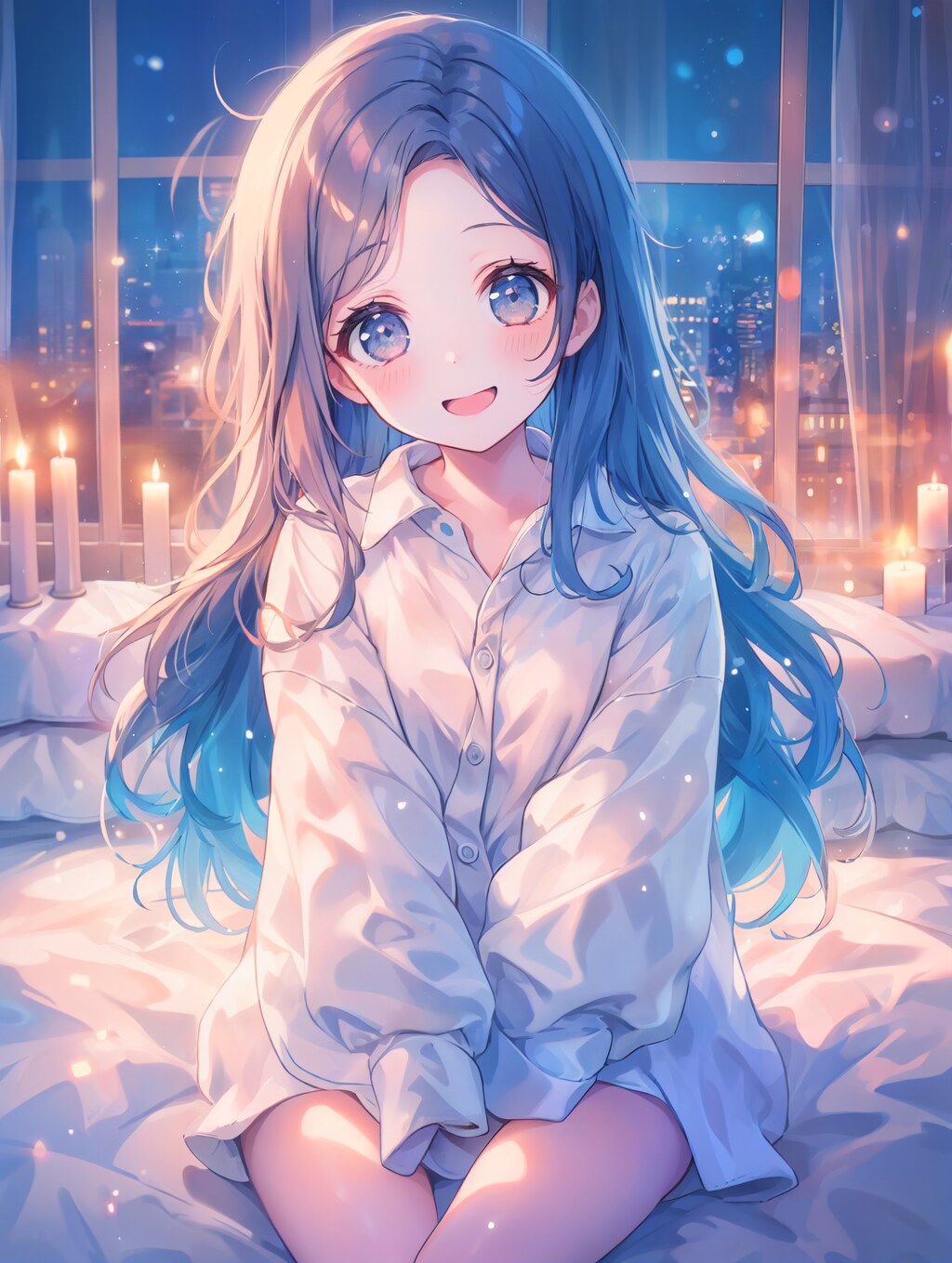 ぶかぶかYシャツ
