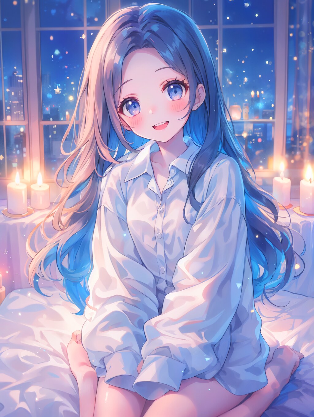 ぶかぶかYシャツ