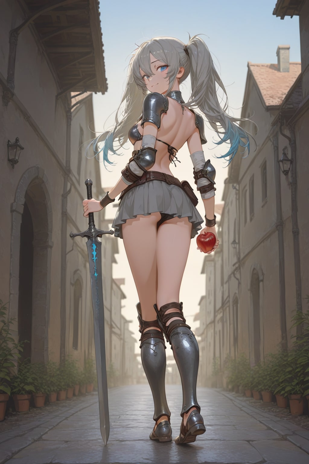 ほぉ貴様いい度胸だな　刀の錆びにしてやる