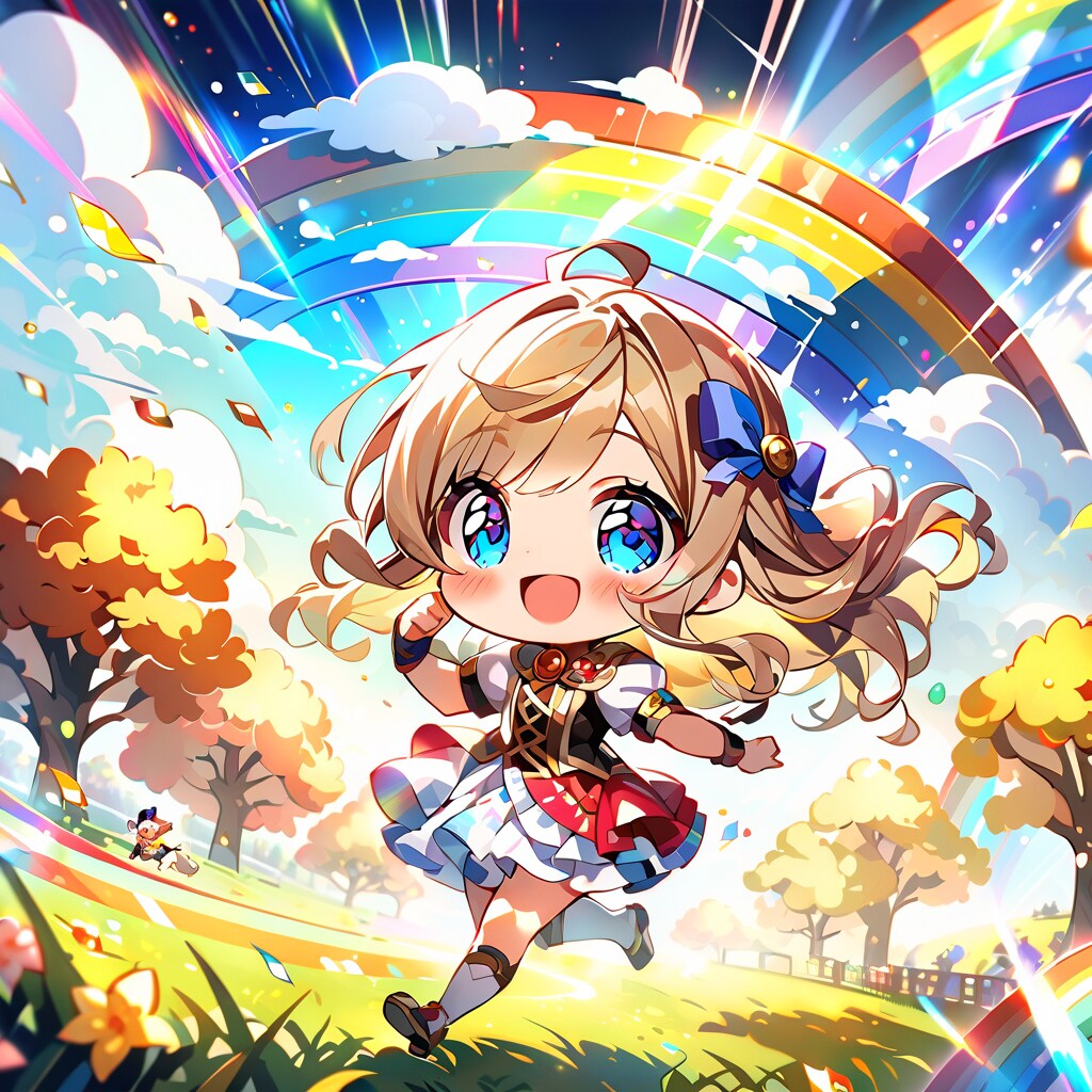 虹が綺麗なのだ | の人気AIイラスト・グラビア