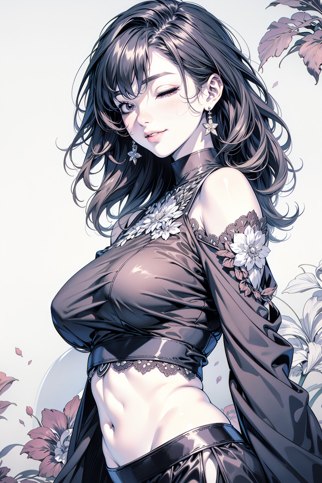 黒服女性 その40