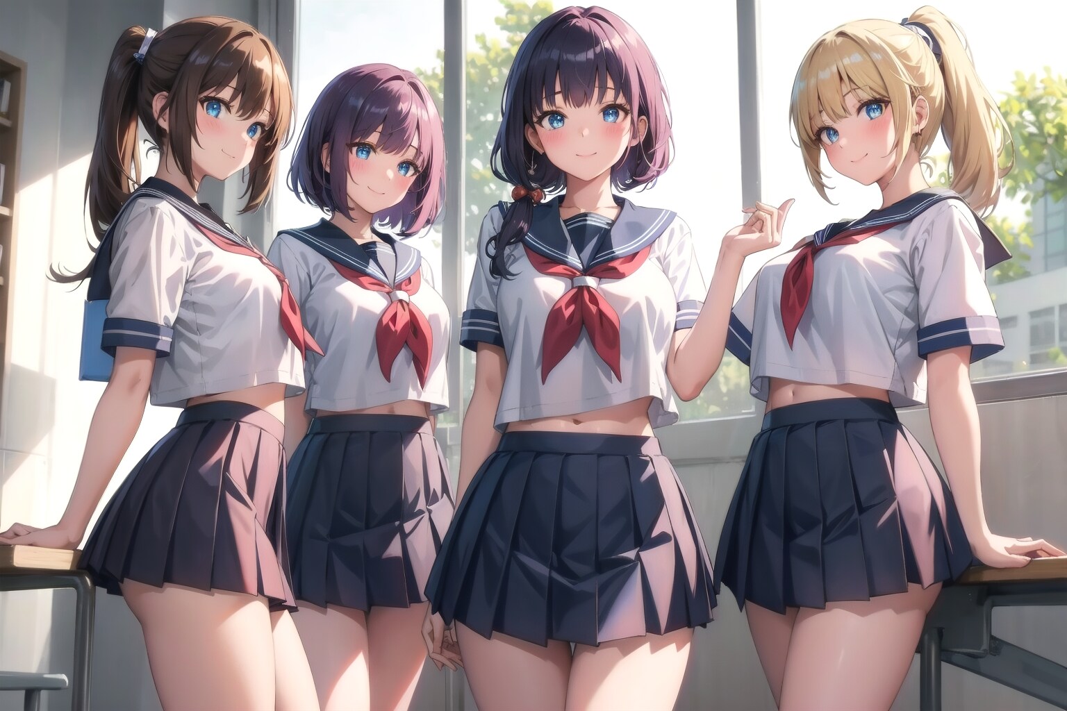 今日は誰と帰る？　〜制服のある風景〜