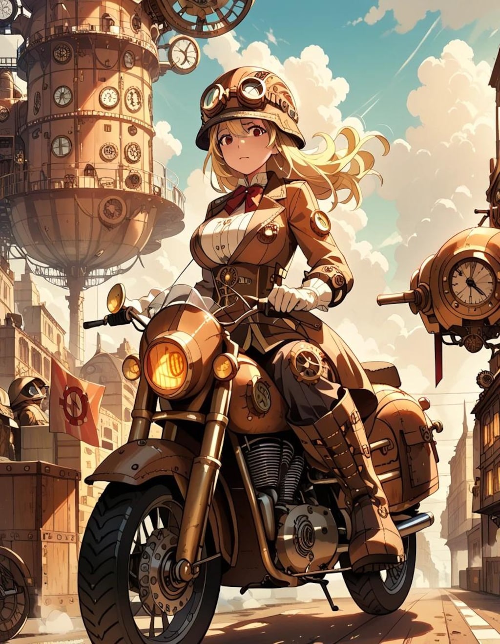 スチームパンク少女