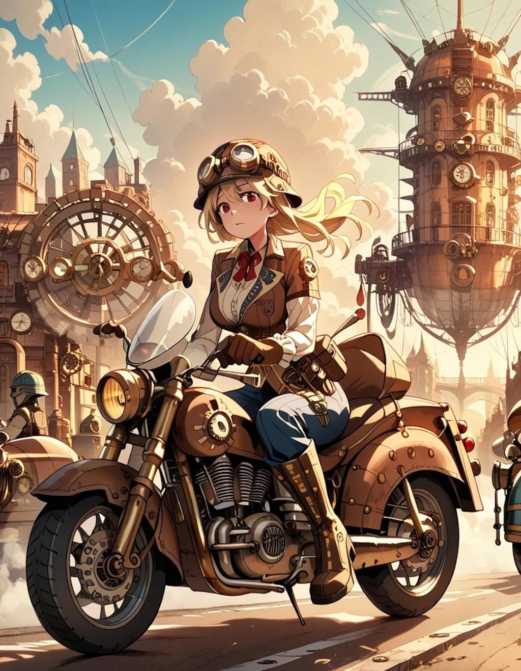 スチームパンク少女