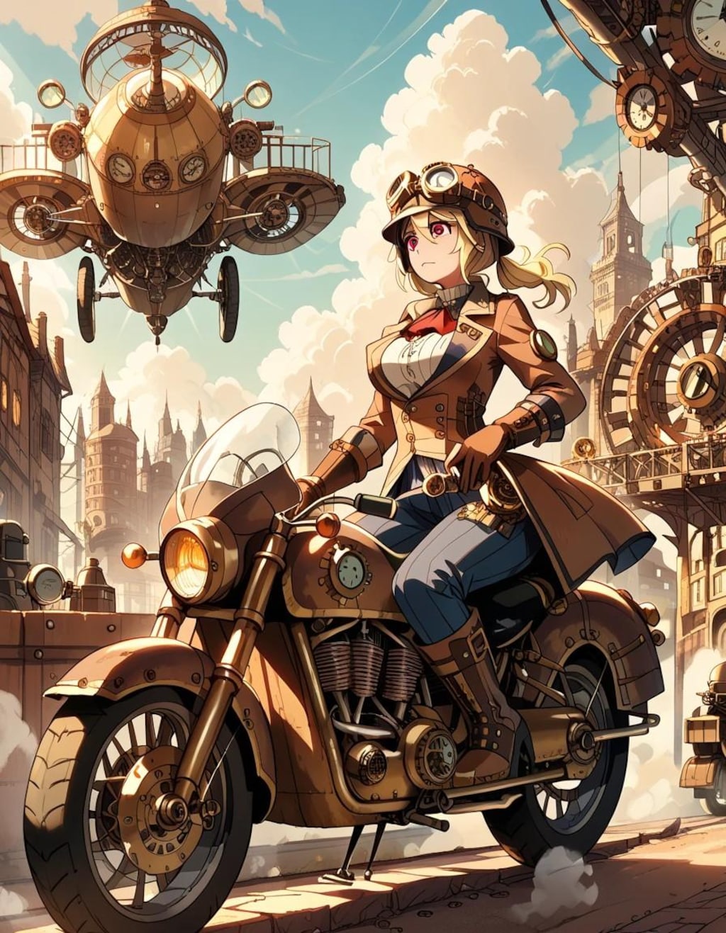 スチームパンク少女