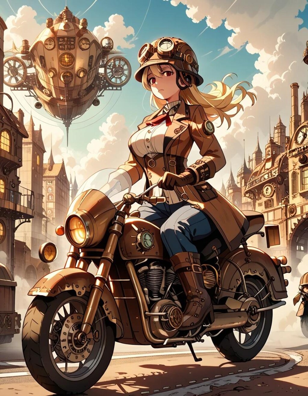 スチームパンク少女