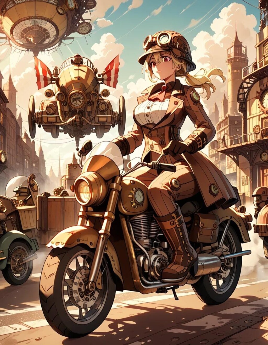 スチームパンク少女