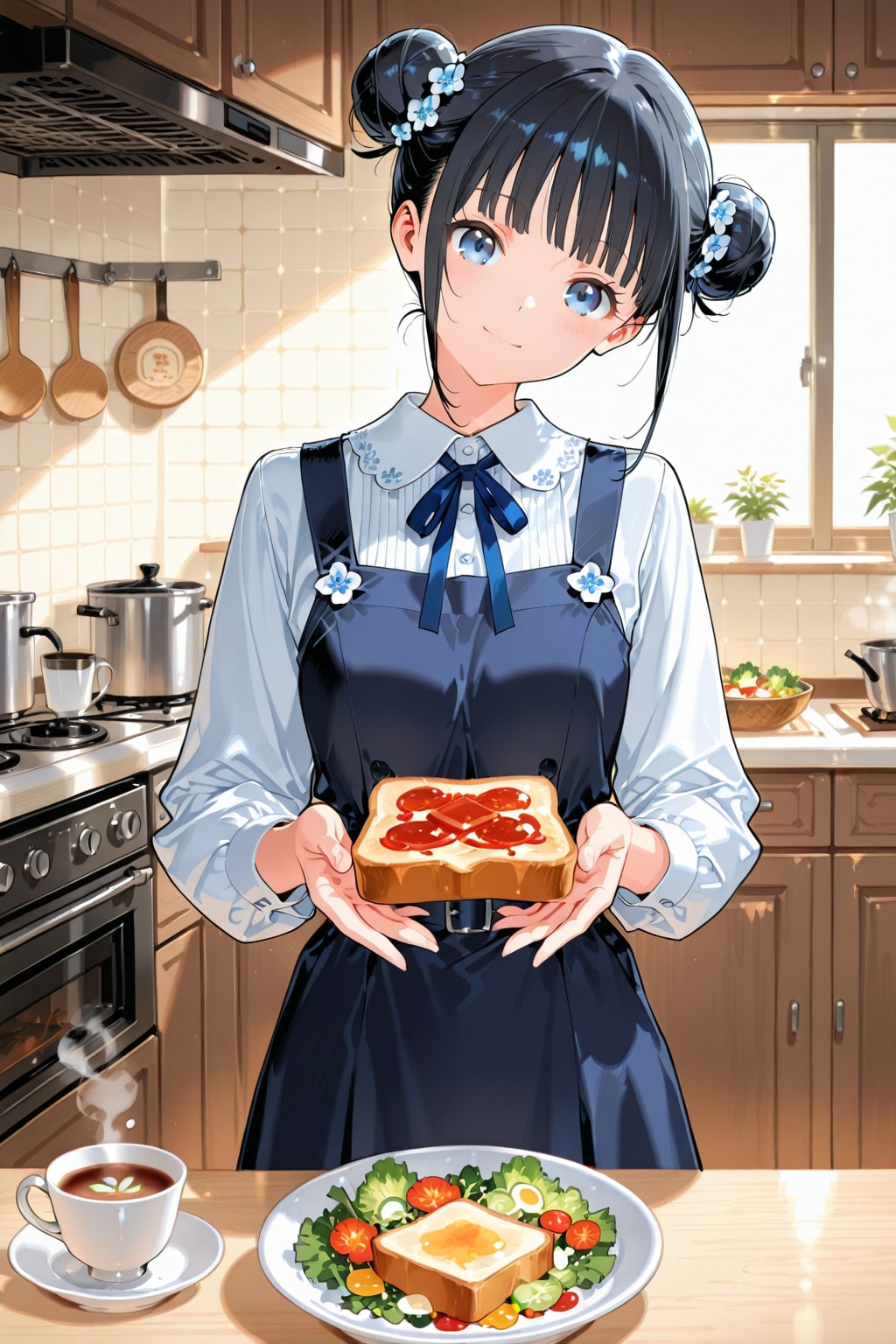 おだんごちゃん🍡✨と朝ごはん🍚✨　3/10