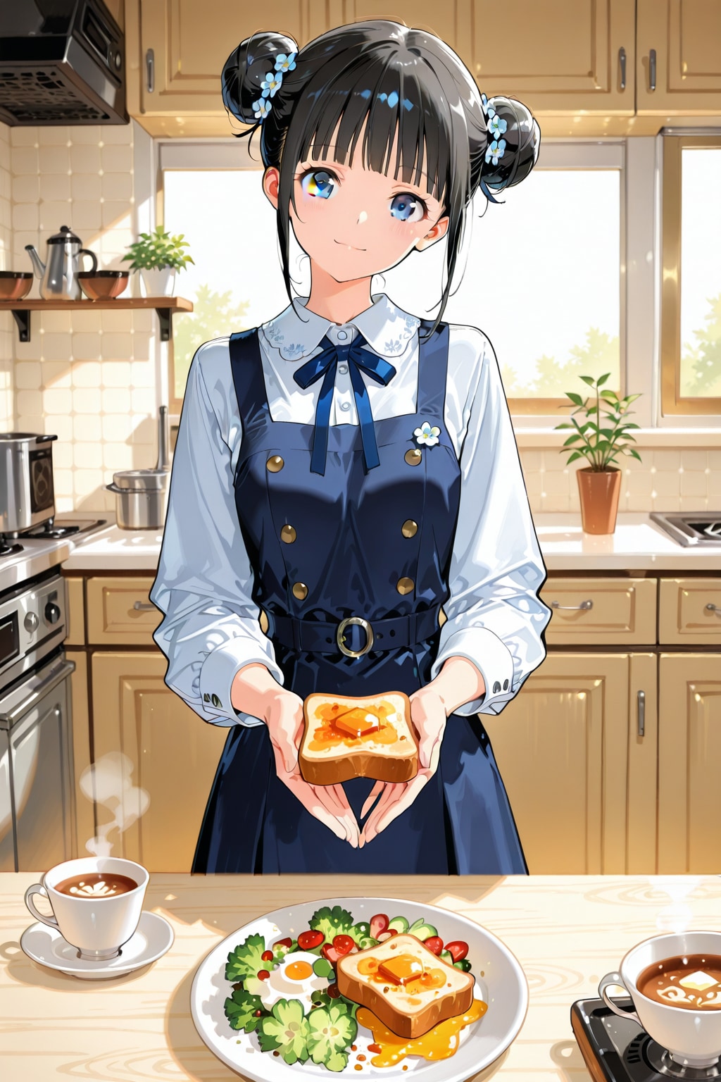 おだんごちゃん🍡✨と朝ごはん🍚✨　3/10