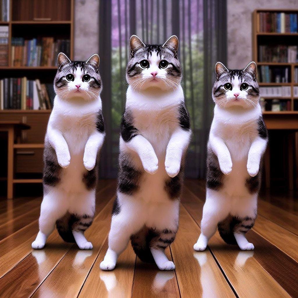 三つ子の猫