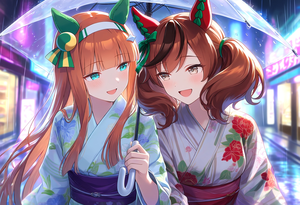 スズカさんとネイチャさん | の人気AIイラスト・グラビア