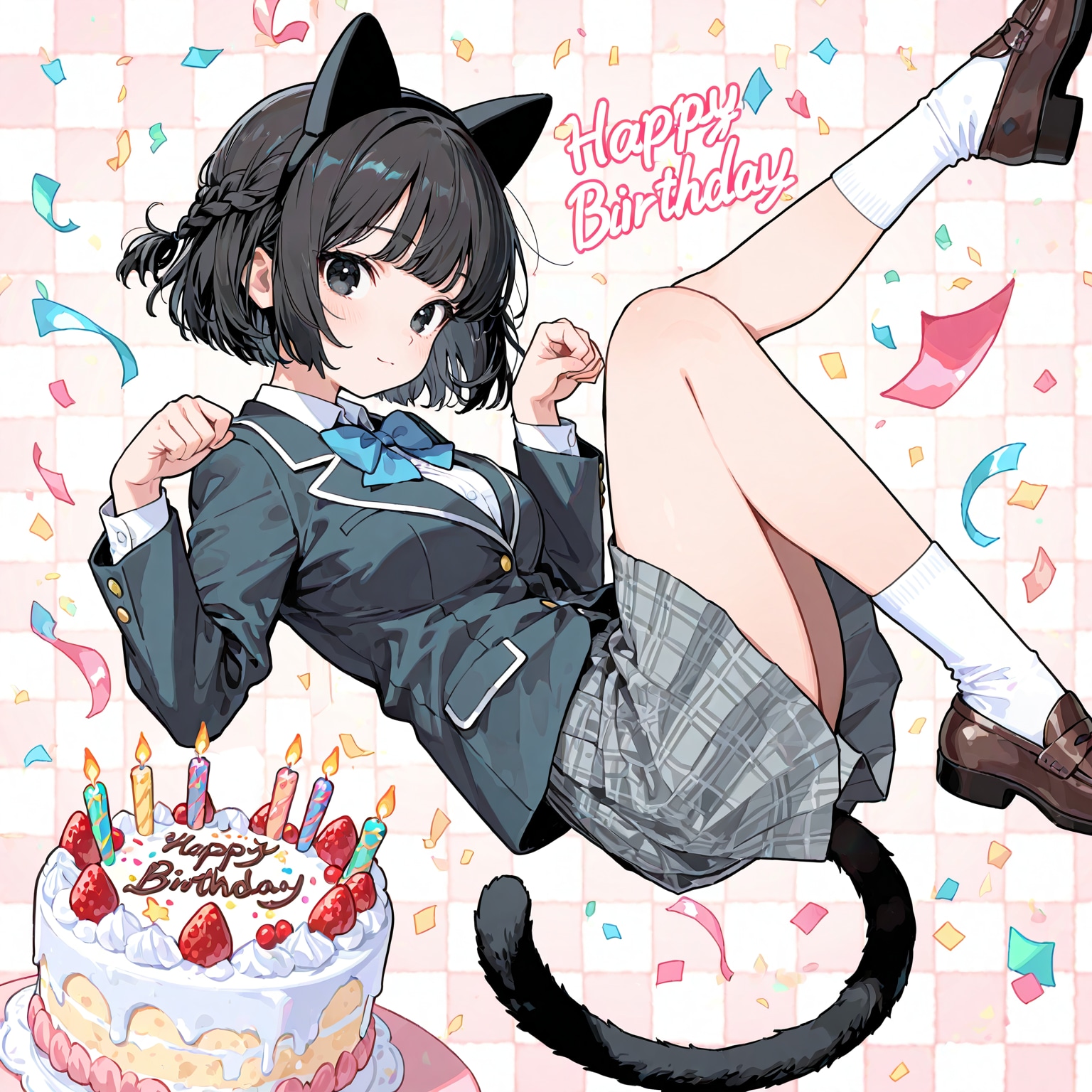 凜猫ちゃん誕生日FA