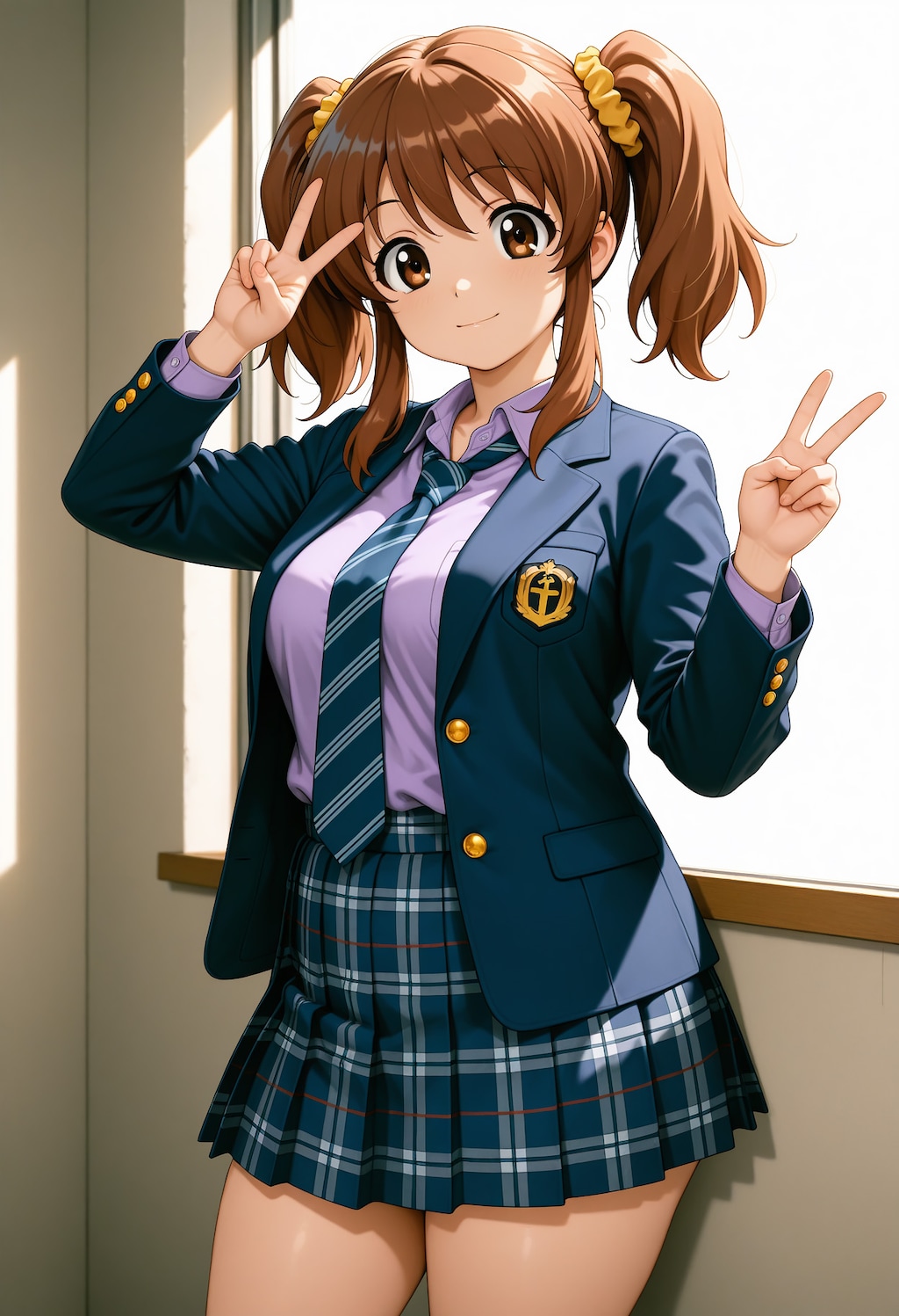折れ曲がったネクタイ