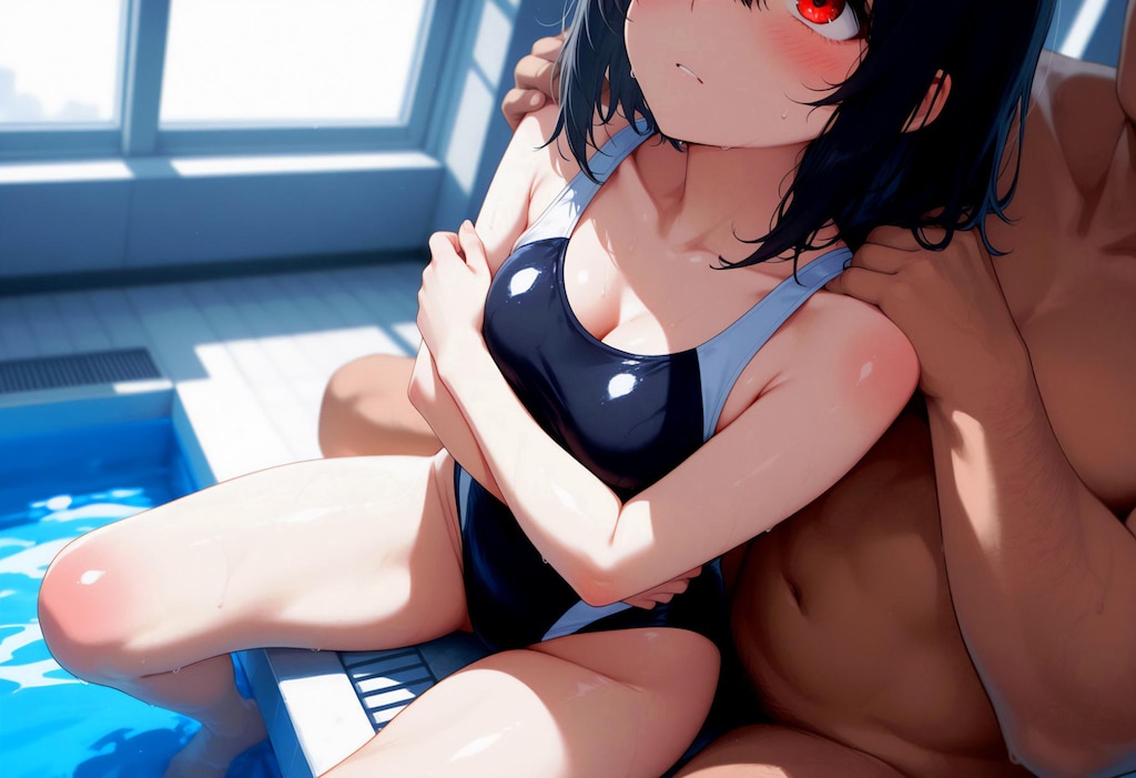 水泳部、OBの先輩方と...