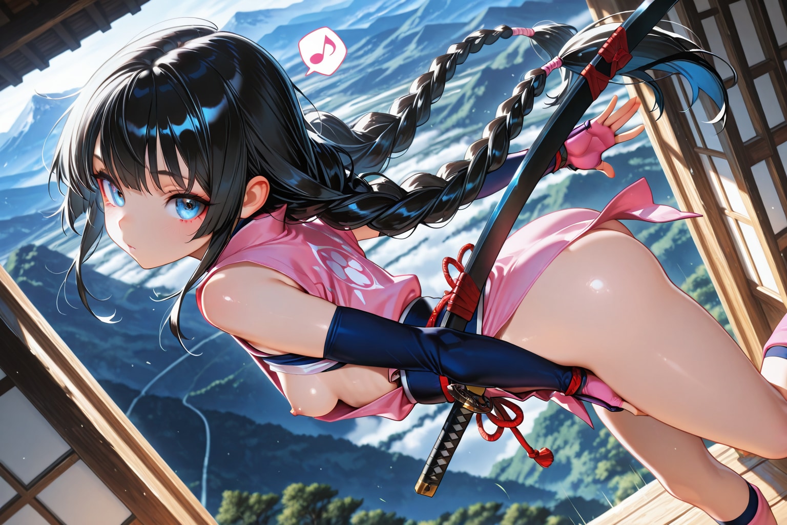 【#忍務完了】帰還中２(R-18)
