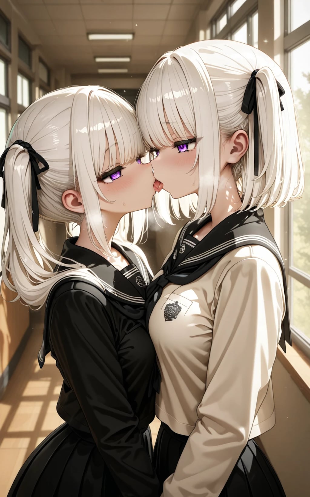 二つの白が重なる時