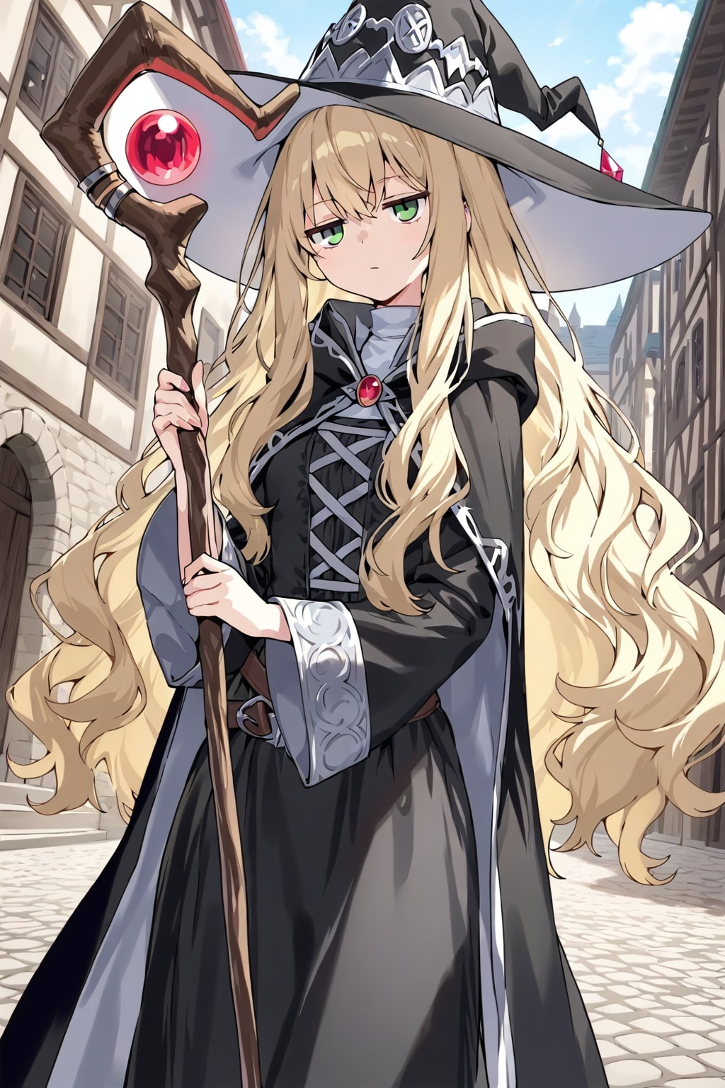 ジト目