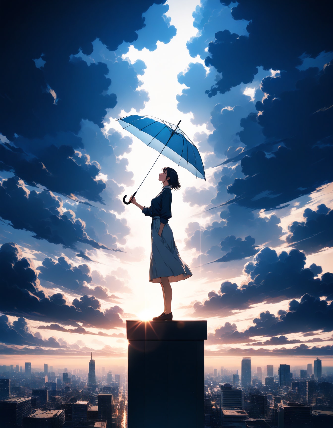 雨上がりの境界線
