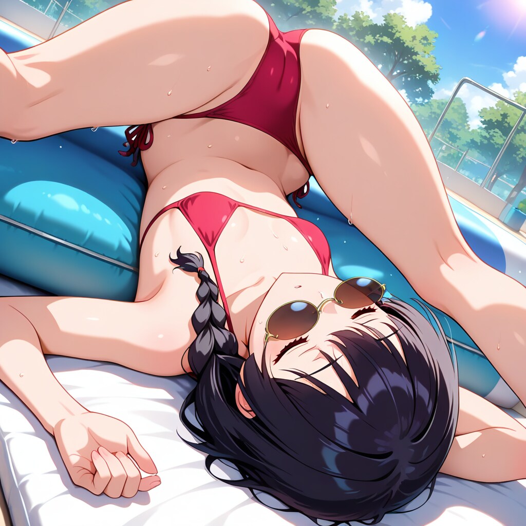 丸子・寝相悪い
