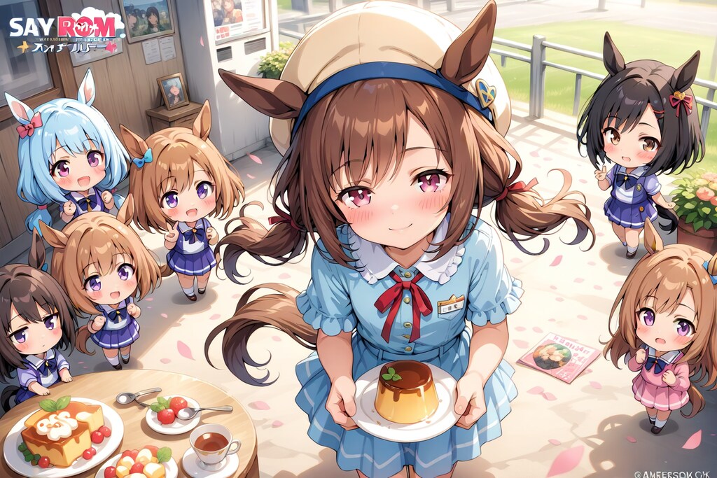 「ちくわ君の分-♪」。