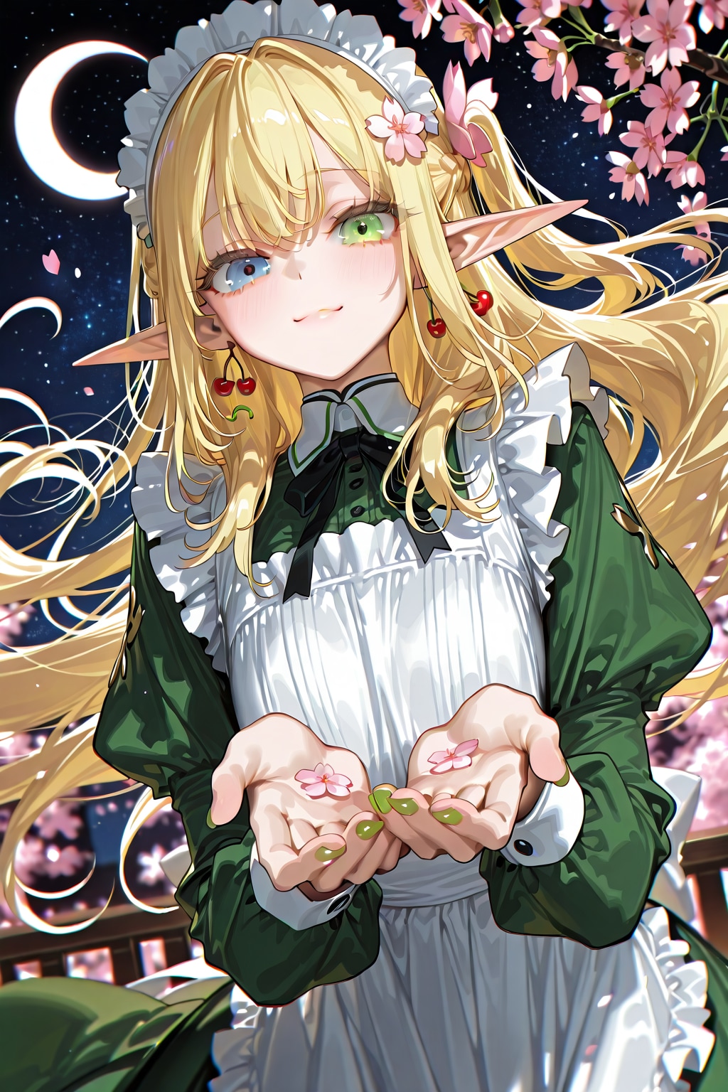 エルフの女の子