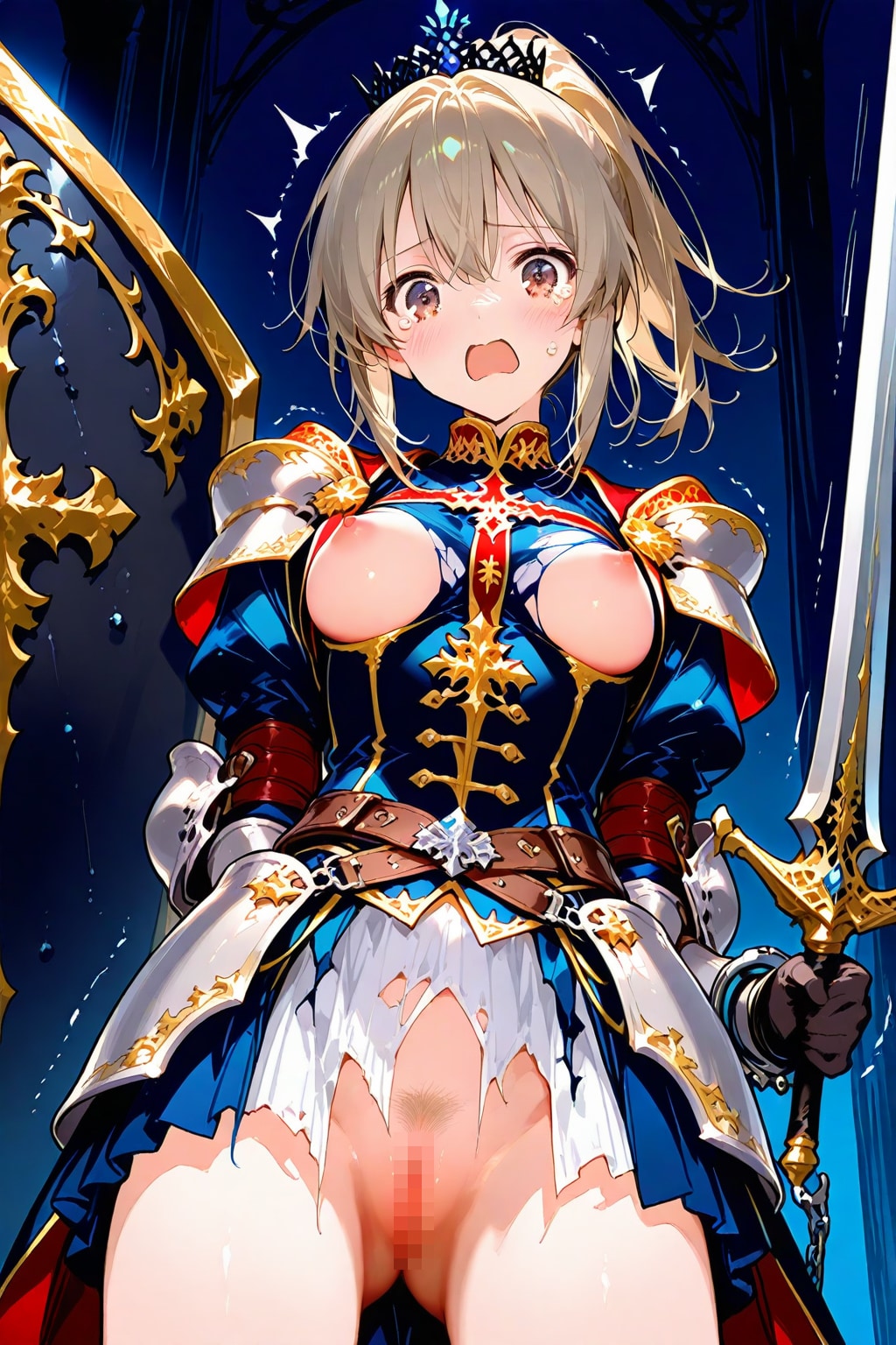 囚われの女騎士③