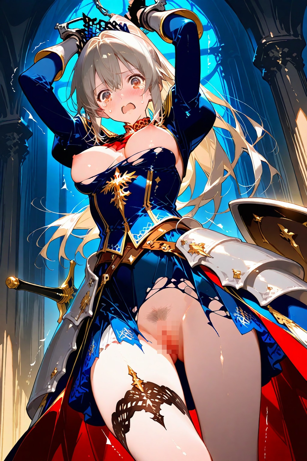 囚われの女騎士③