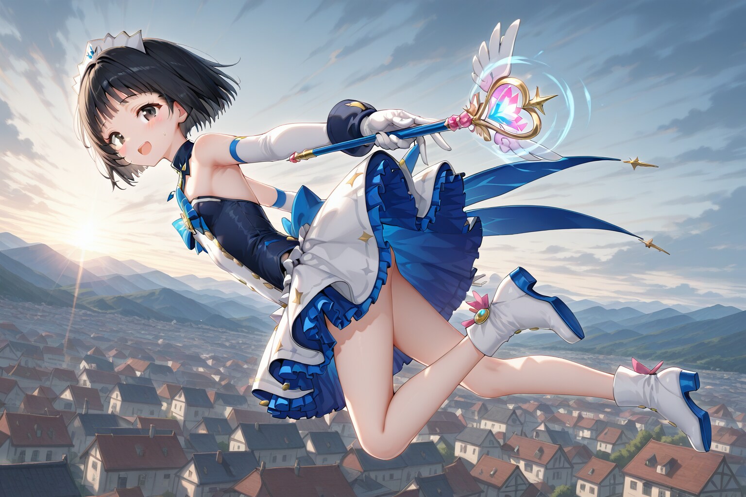 魔法少女、参ります！