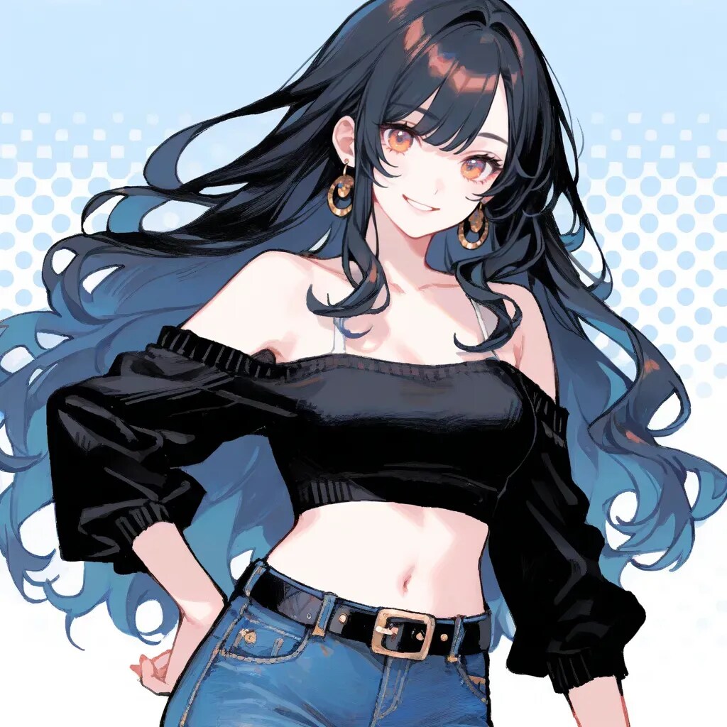 オフショルダー | の人気AIイラスト・グラビア