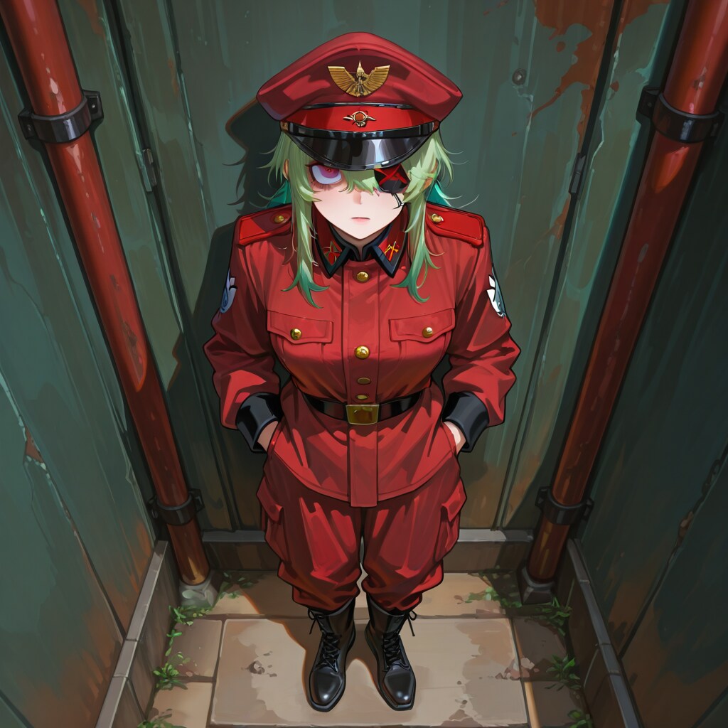 ミドリガミリタリーガール