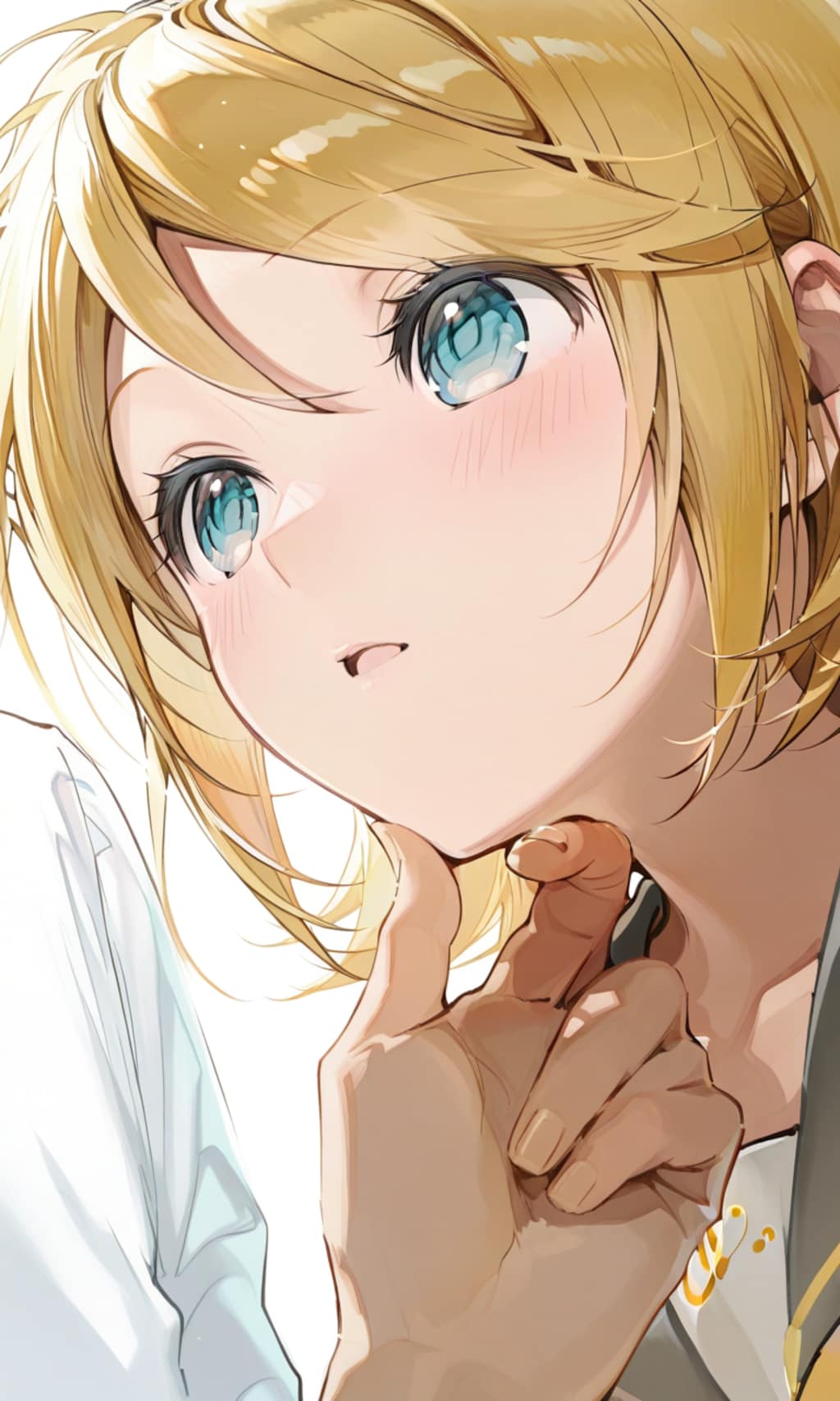 撫でられて嬉しい少女たち