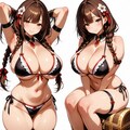 ミミック娘（サキュバス亜種）R-15版 3枚目