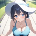夏のデート 2枚目