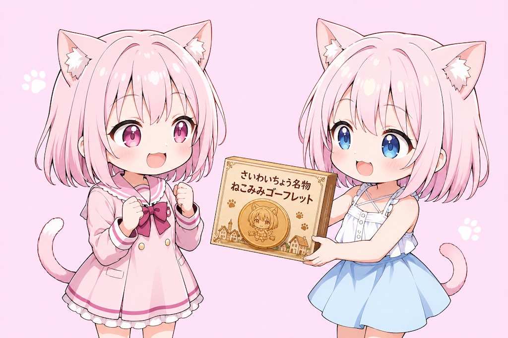 ねこちゃんにおみやげにゃん♡