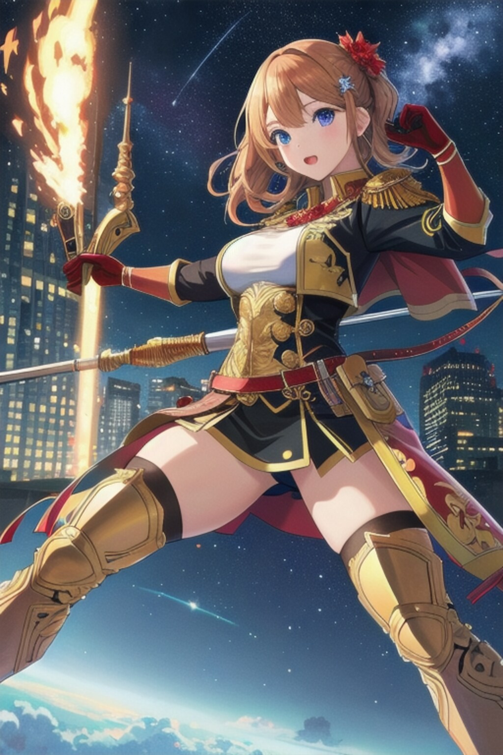 爆炎の颯剣士