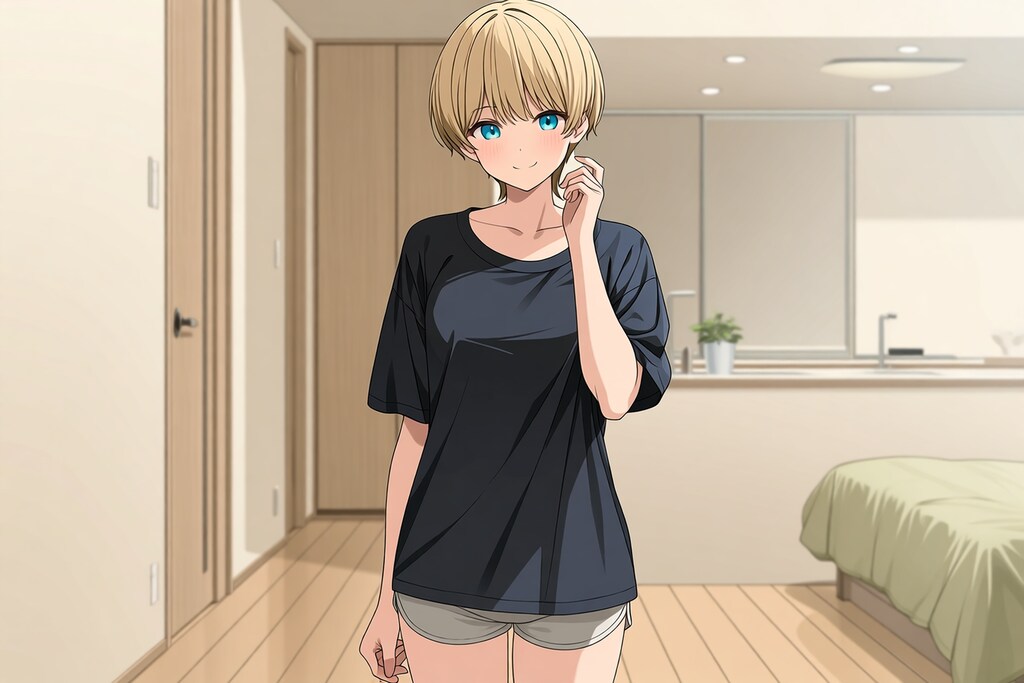 マッシュカットの子✨99