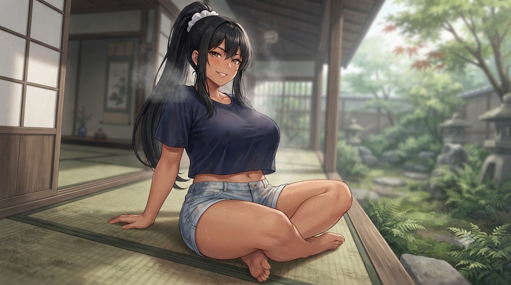企画サムネのお姉さん