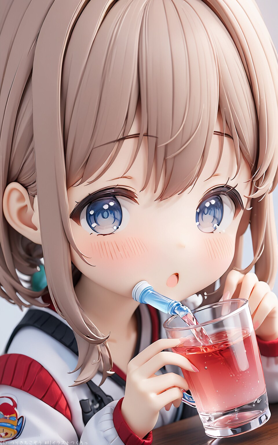 今日は何の日〜アルカリイオン水の日（7月11日 記念日） | の人気AIイラスト・グラビア